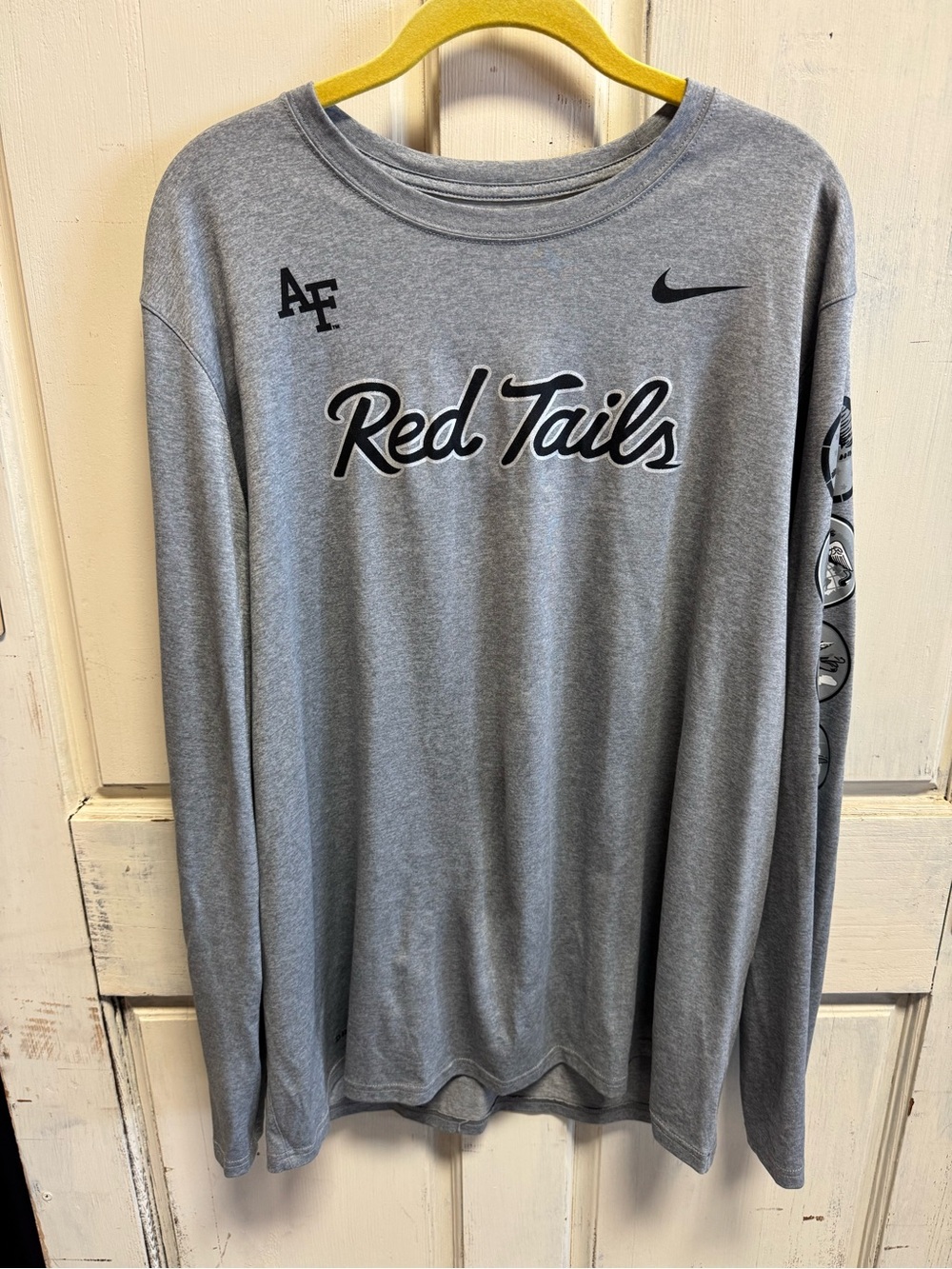 Men’s Nike Red Tails Air Force Long Sleeve Tee